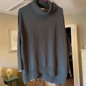 Susina green cowl neck sweater